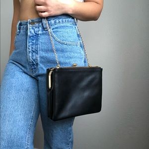 A New Day Black Faux Leather Purse